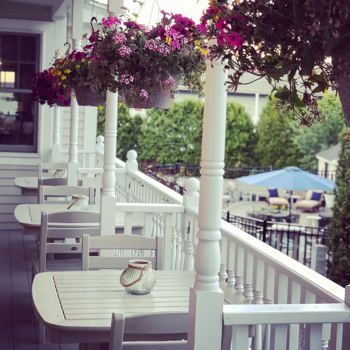 View from the deck at OGT Inns.